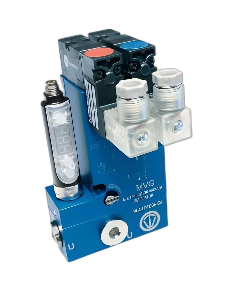 Multi-stage and multi-function vacuum generators MVG 3 and MVG 7